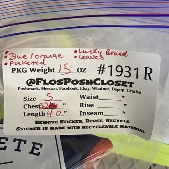 187. Lucky Brand Strapless Maxi Dress - Small - Navy Blue/Orange - Boho Chic - Picture 12 of 12